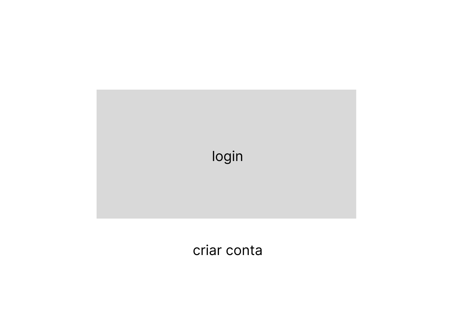 Tela de Login - Wireframe