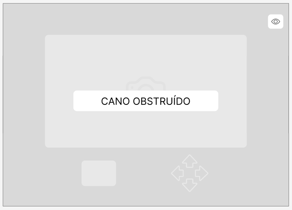 Imagem 5 do Wireframe - tela de obstruído