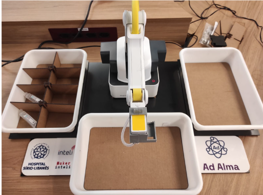 Base para Robô e Bandejas