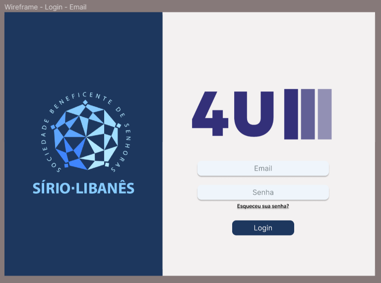 Wireframe Login