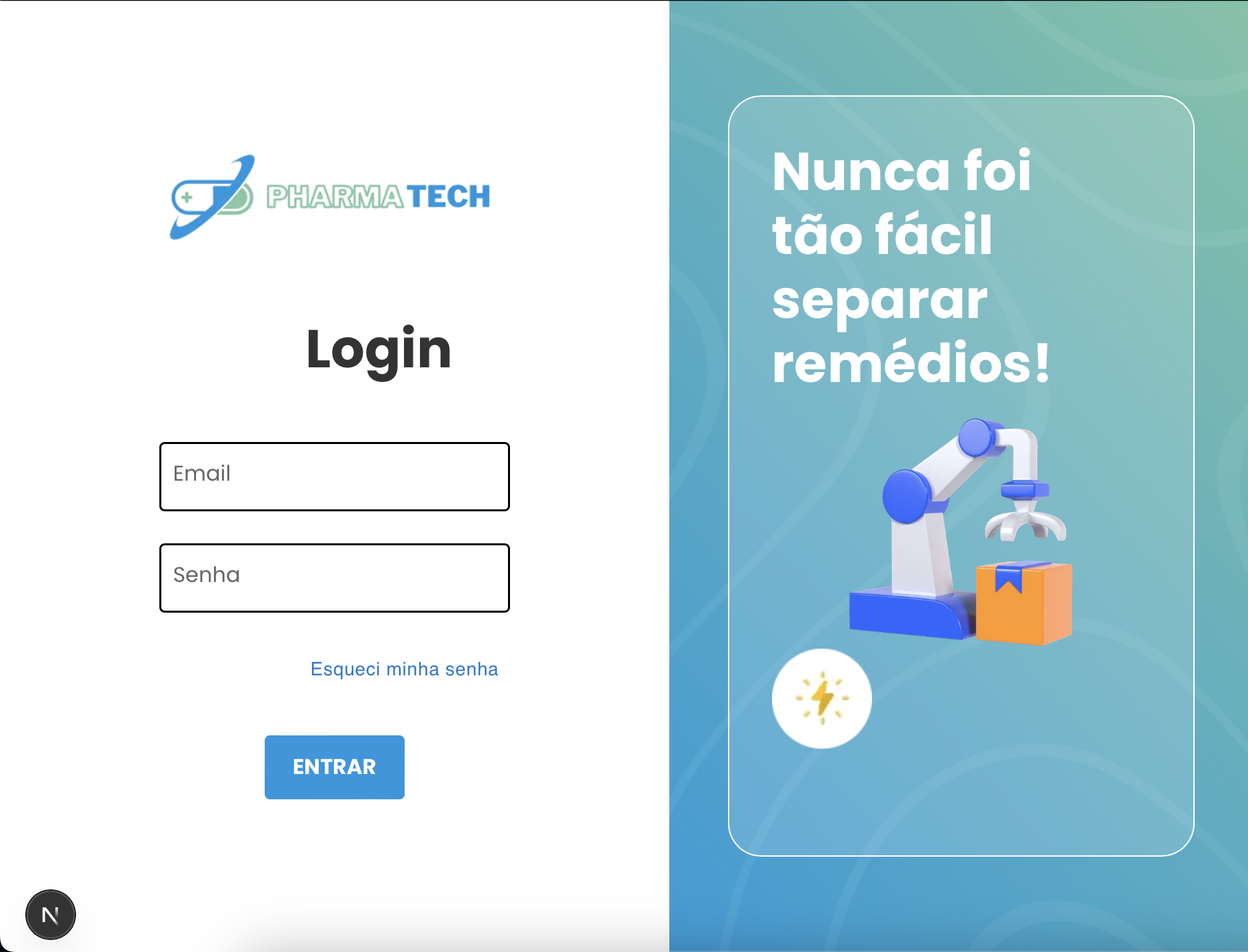 Frontend do Login