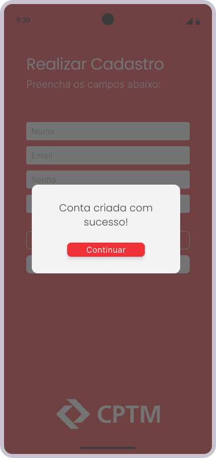 Confirmação de Cadastro