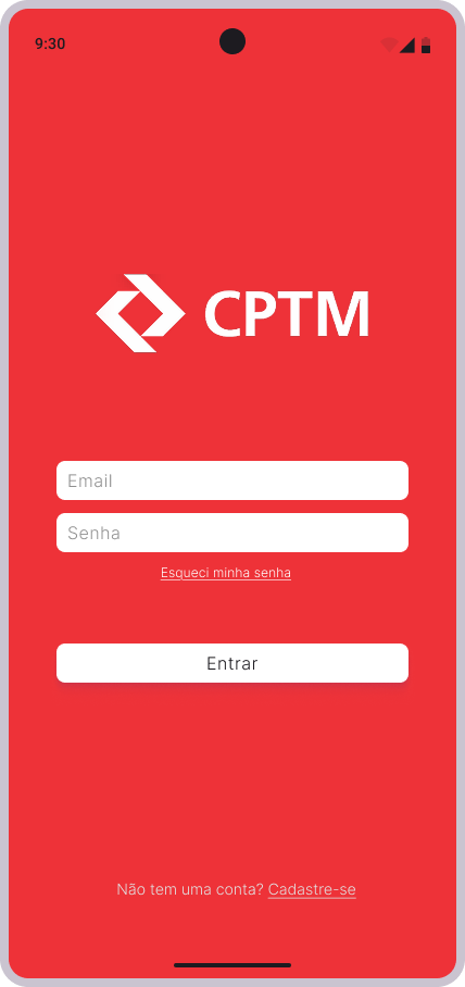 Tela de Login