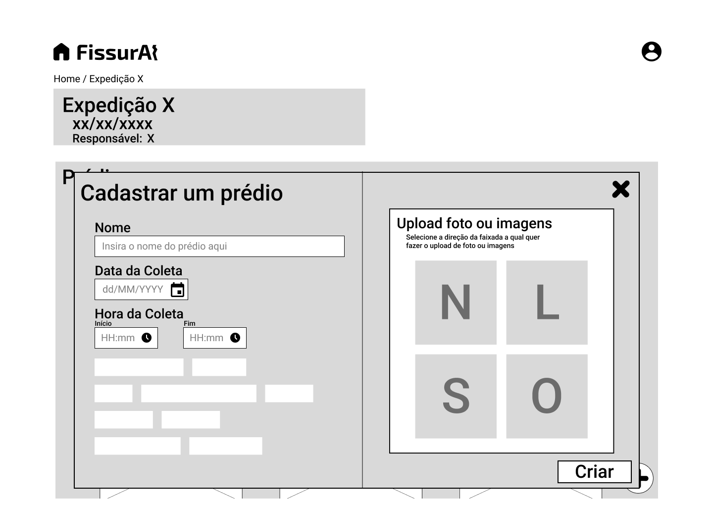 Card de Criar Prédio